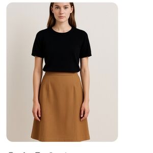 Chic Black Knit Top by Designers Originals, Medium